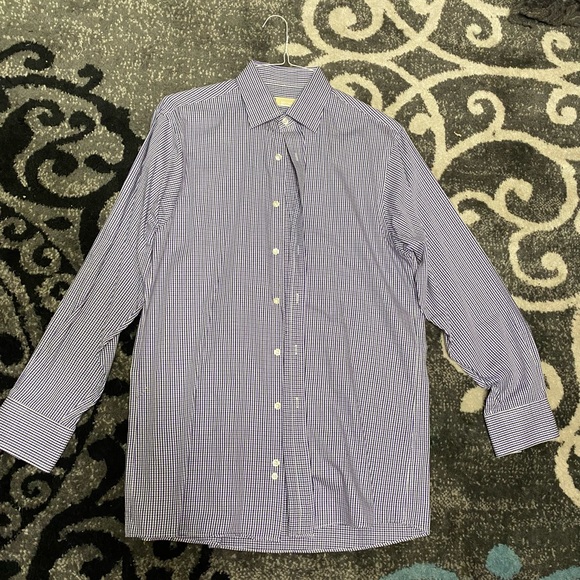 michael kors men dress shirt Size-(15 1/2 -32-33 - Picture 1 of 4